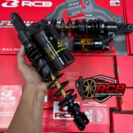Shock Belakang Tabung RCB Flow Pro PXC 160 365mm Premium Black - Gambar 3