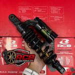 Shock Belakang Tabung RCB Flow Pro Vario 125 150 330mm Premium Black - Gambar 3